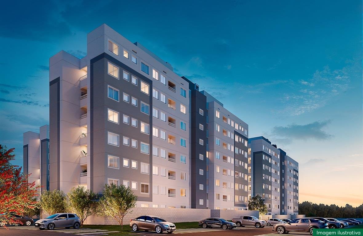 Residencial Nagoya – Perspectiva da torre