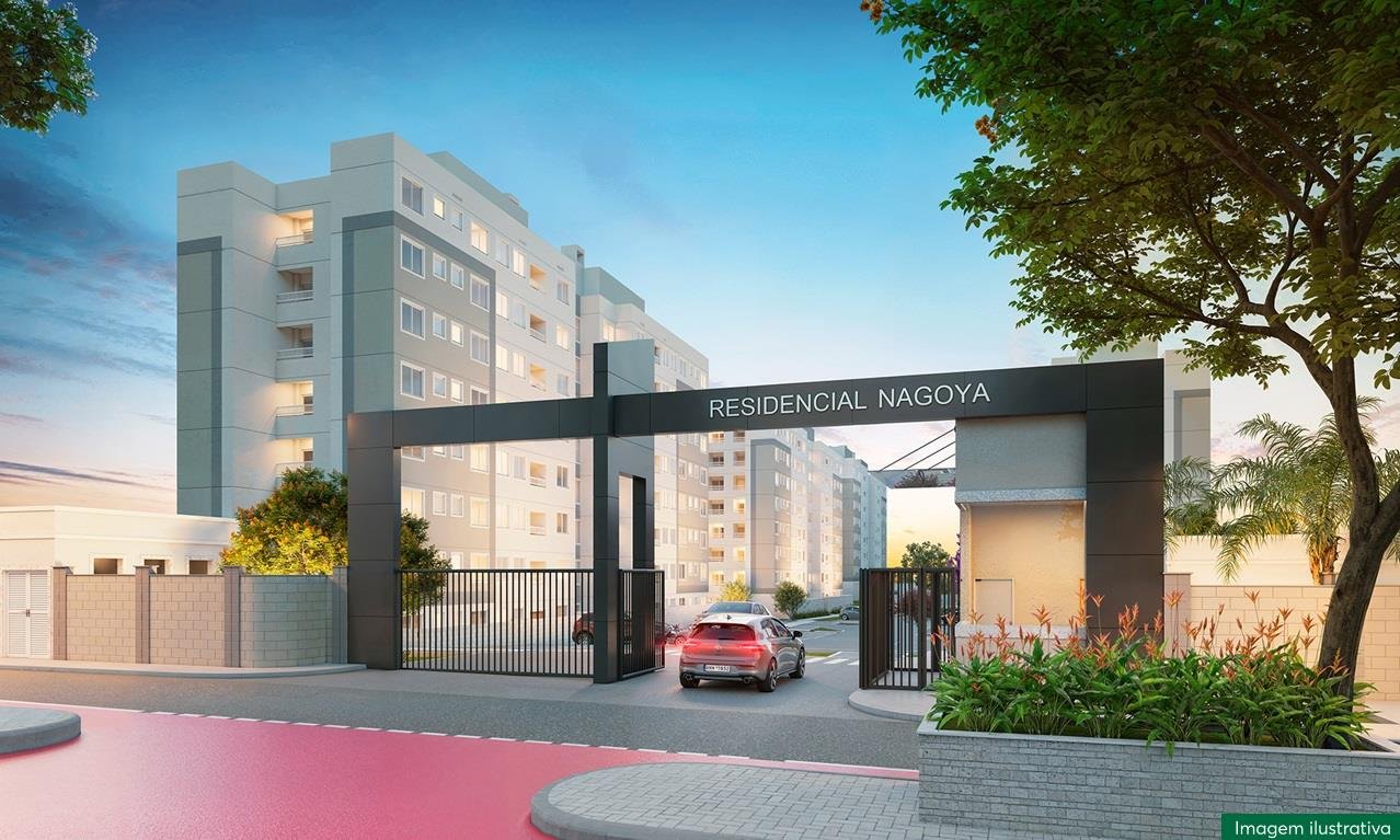 Residencial Nagoya – Perspectiva da guarita